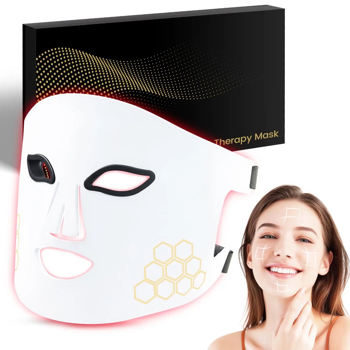 GlowPulse LED Light Therapy Mask