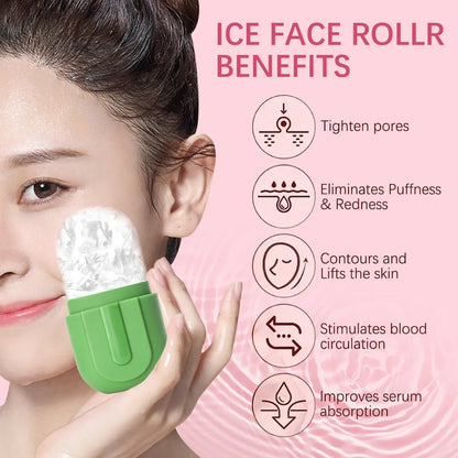 Rodillo de hielo para rostro y cuello