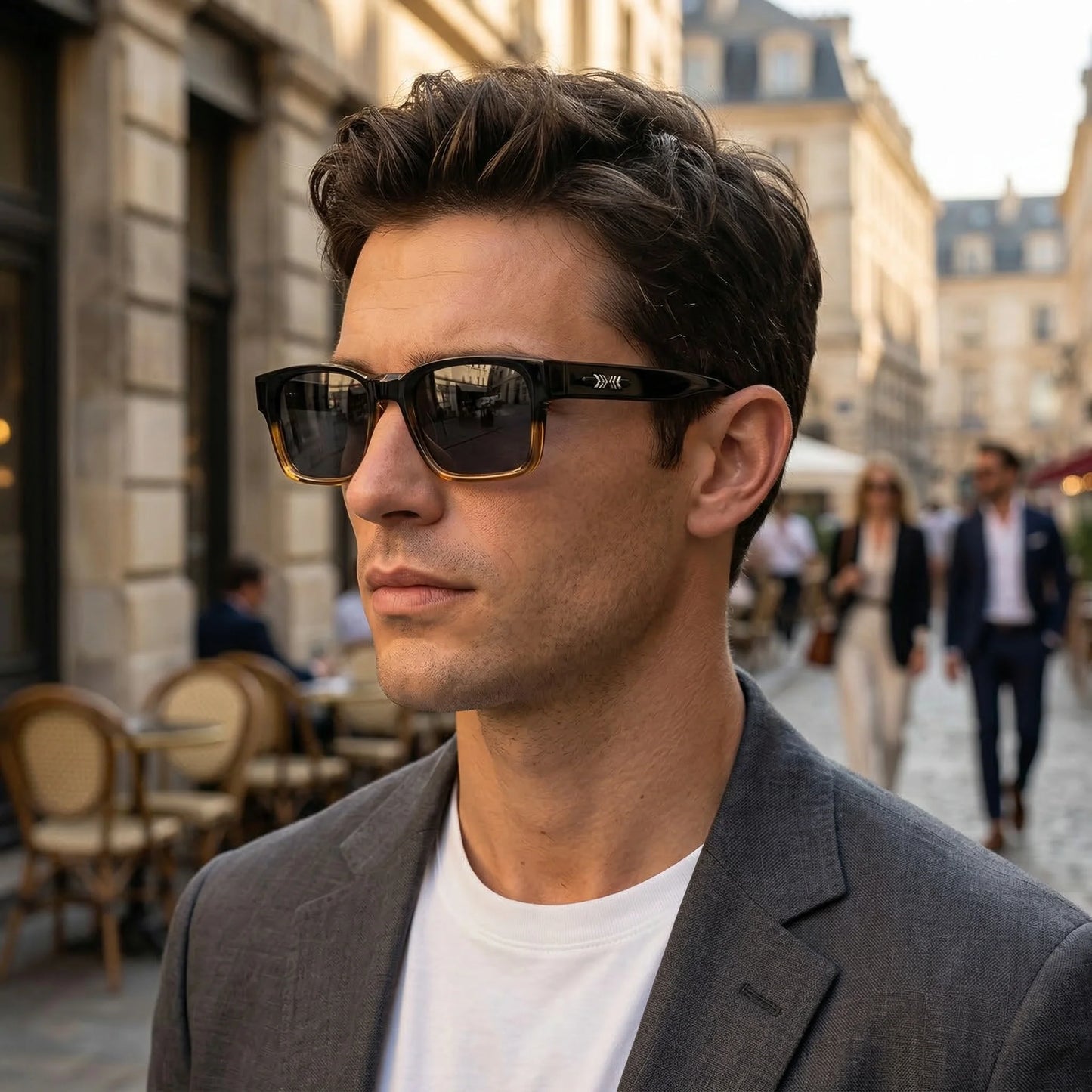 Square Minimalist Sunglasses