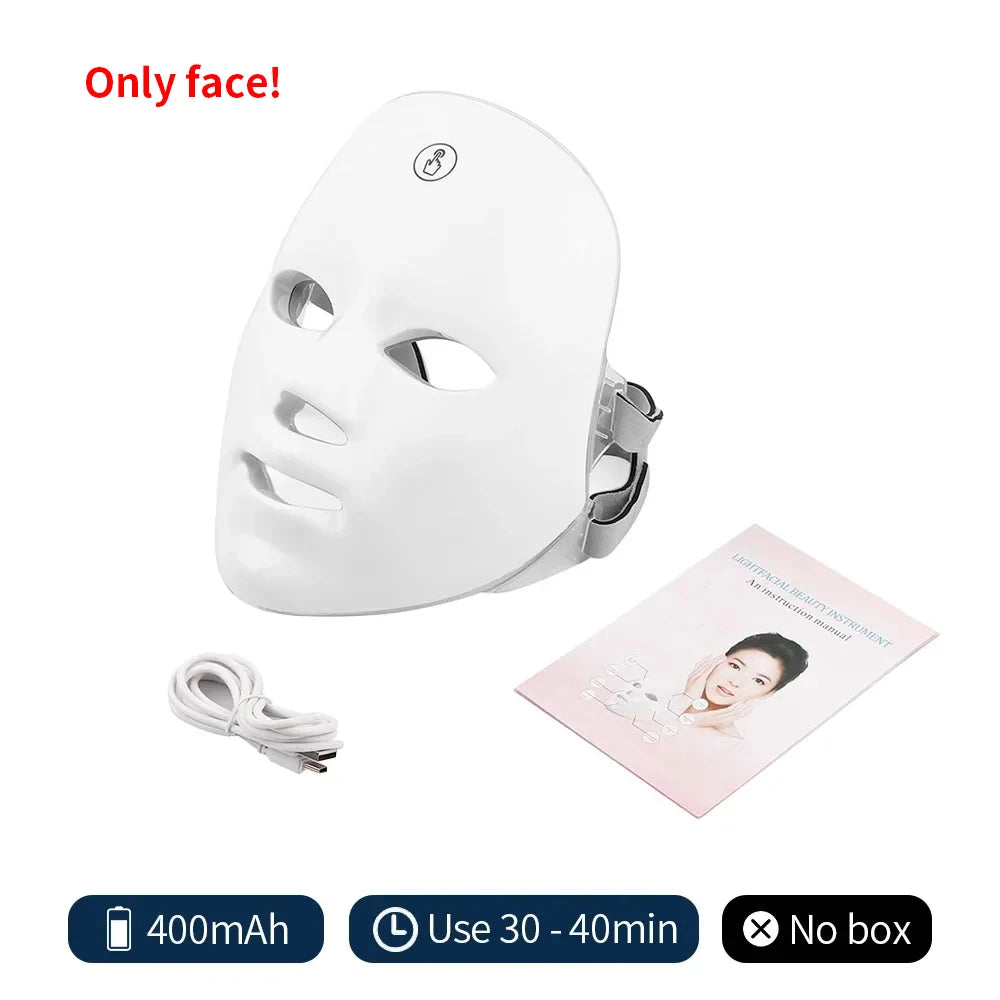 GlowPulse LED Face & Neck Mask