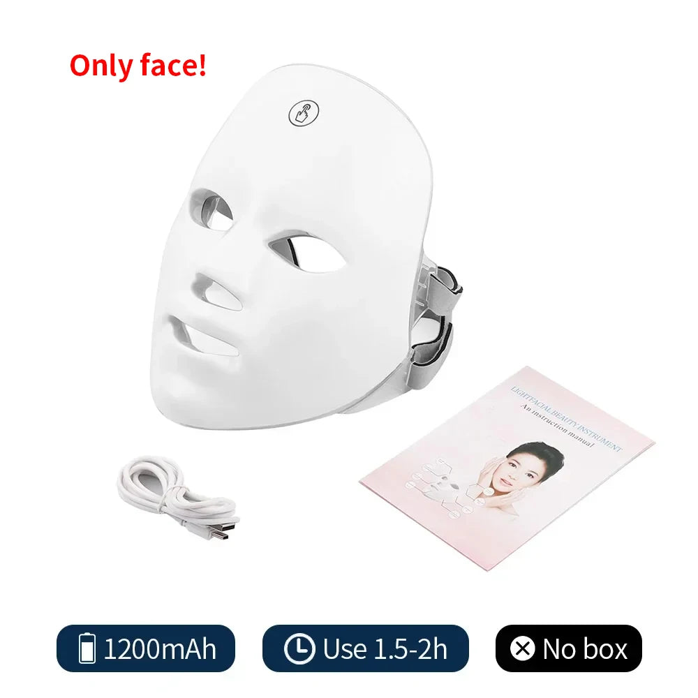 GlowPulse LED Face & Neck Mask