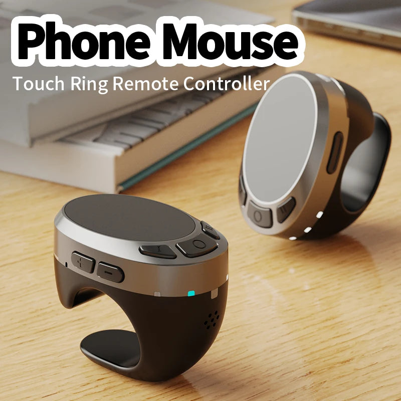 TikTok remote, scrolling ring, finger mouse, bluetooth page turner, , wireless video controller, ebook pag turner,
