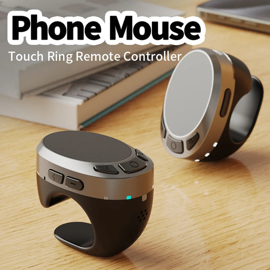 TikTok remote, scrolling ring, finger mouse, bluetooth page turner, , wireless video controller, ebook pag turner,