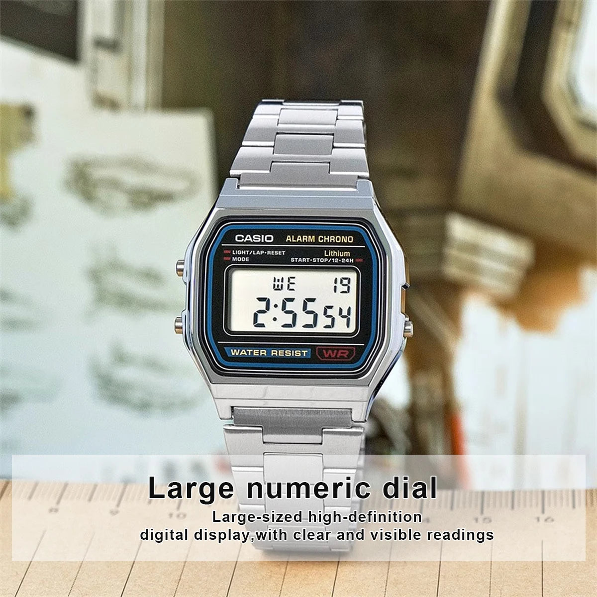 Casio A158WA Unisex Digital Watch