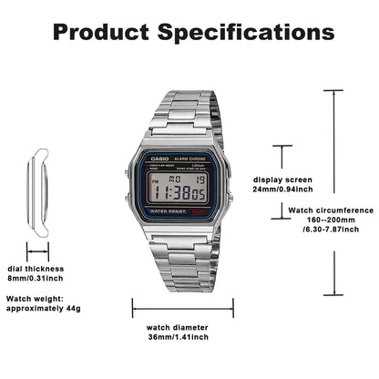 Casio A158WA Unisex Digital Watch