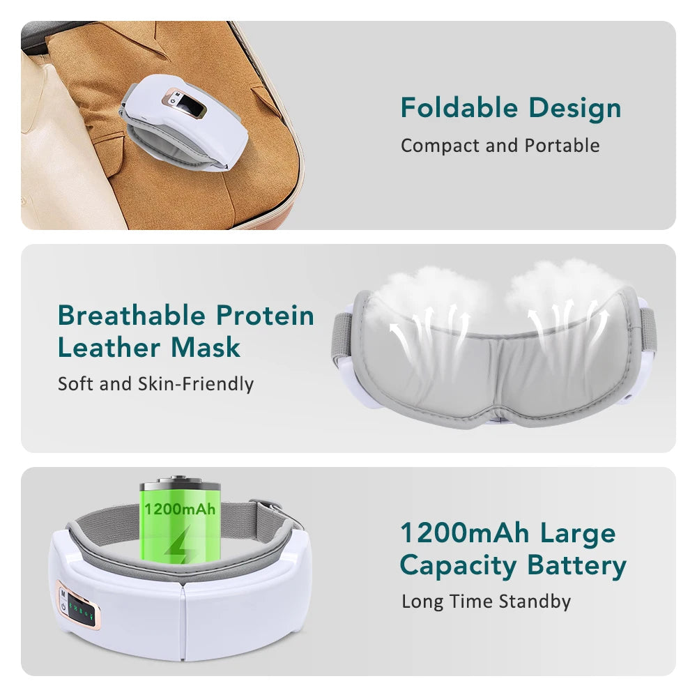 AirPulse Heated Eye Massager