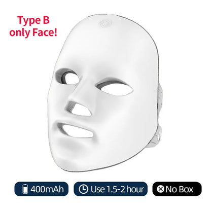 GlowPulse LED Face & Neck Mask